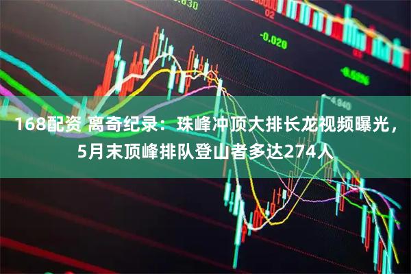 168配资 离奇纪录：珠峰冲顶大排长龙视频曝光，5月末顶峰排队登山者多达274人